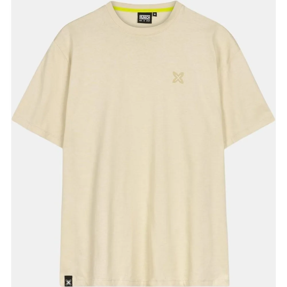 Camiseta de casual de hombre sand - Munich - FashionsVida