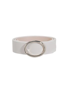 Ledergürtel creme 75 damen