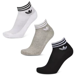 Ankle 3 Pack Unisex Socken - Grau - Größe 40-42 - Baumwolle Grey 40-42