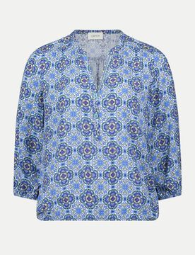 Cartoon Bluse Blau 40