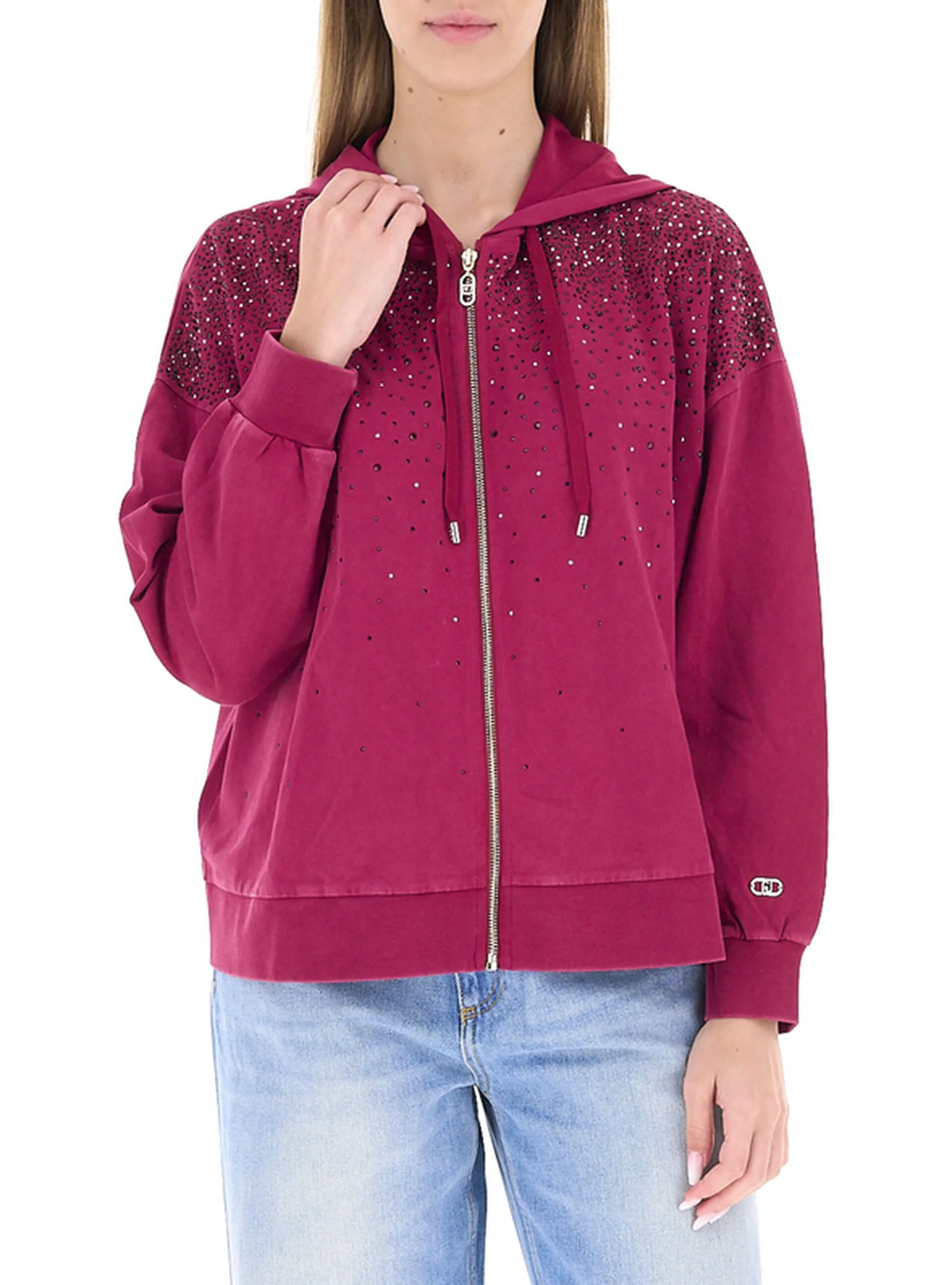 Felpa con zip SPORT AZALEA M - Liu jo - FashionsVida