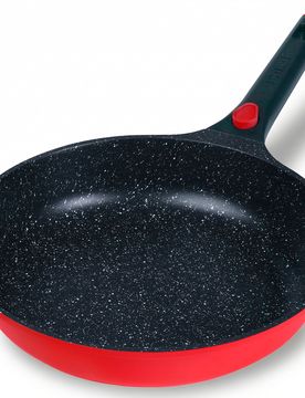 STONELINE SMART Bratpfanne 28 cm ohne Deckel - Rot