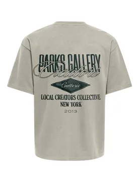 ONSPARKS GALLERY AIR BOXY SS TEE NO male - XL - FashionsVida