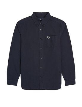 FRED PERRY Hemd blau M herren