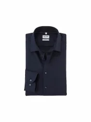 Camicia Body Fit blu 46