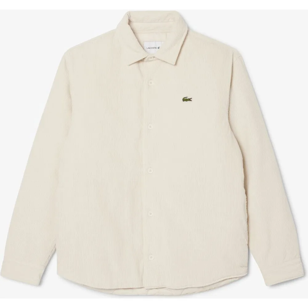 Sobrecamisa de hombre de pana oversized - Lacoste - FashionsVida