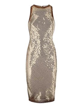 The Attico Mini abito da paillettes