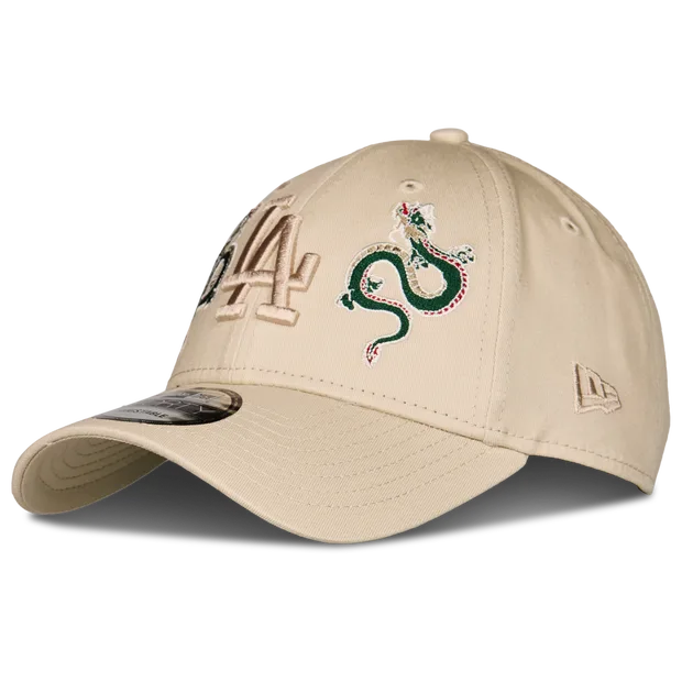 FORTY Unisex Caps - Beige - Size - Beige - Size: One Size - New era - FashionsVida