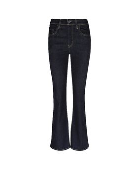 Highwaist Jeans Bootcut Fit 725 dunkelblau 27/L30 damen