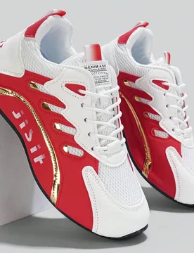 Zapatos deportivos casuales con malla transpirable para hombres, suela suave y resistente al desgaste - Shein - FashionsVida