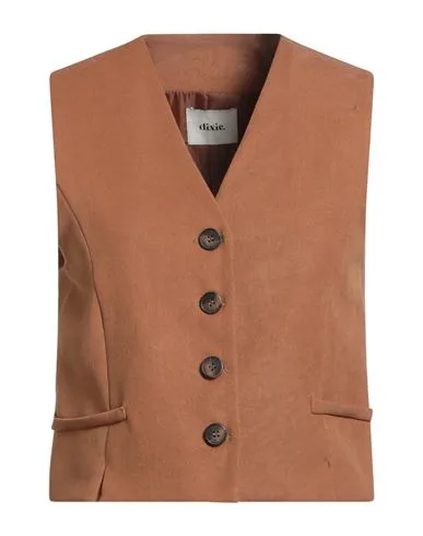 Chaleco sartorial Mujer Camel S Mujer - Dixie - FashionsVida