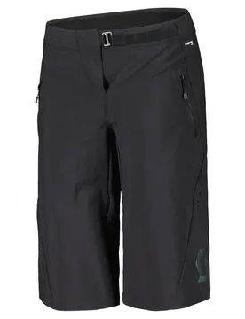 Pantaloni Corti Trail Contessa Sign W/pad Black - Scott - FashionsVida