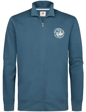 Sweat-shirt à Zip M-3060-swc865 Storm Blue S - Petrol industries - FashionsVida