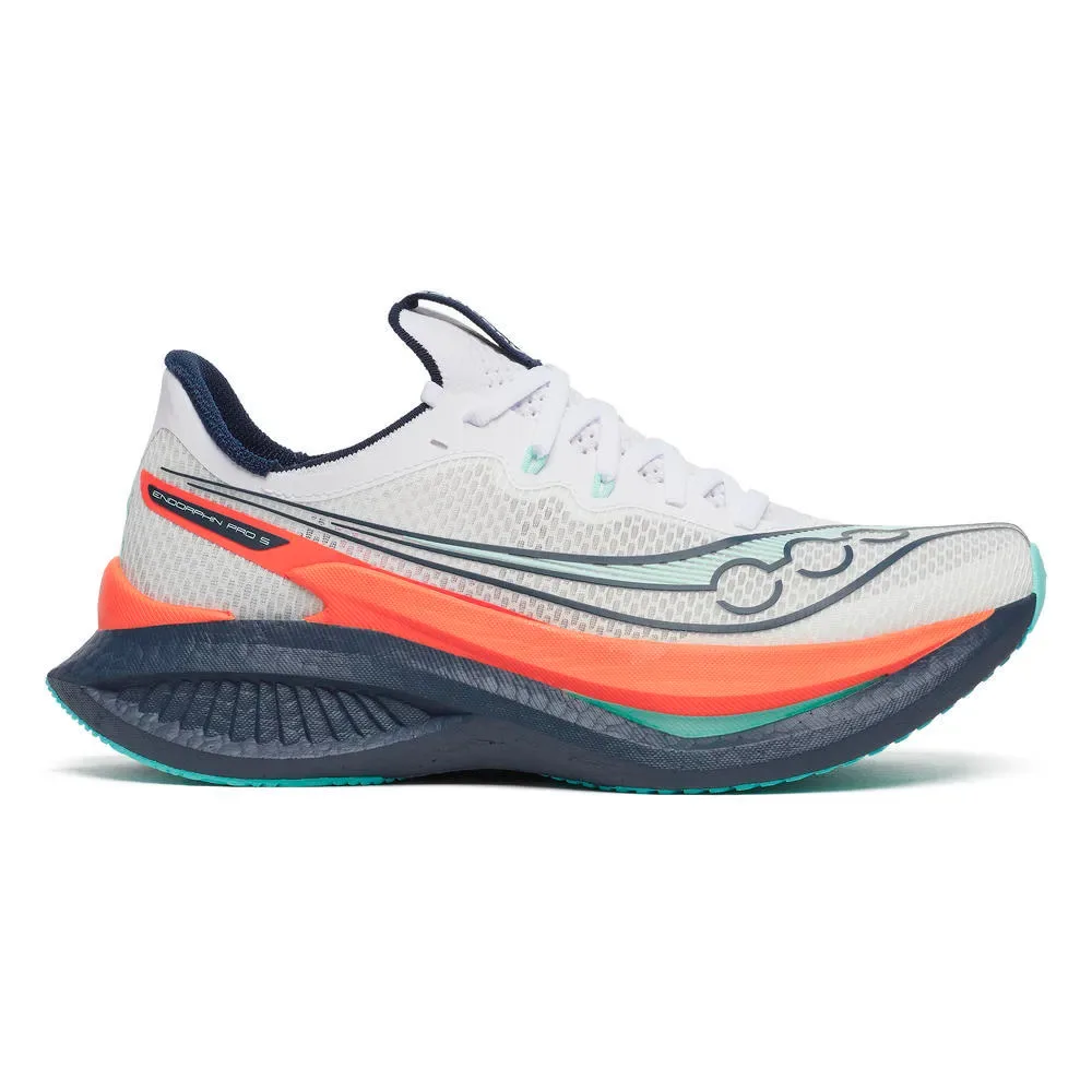 Scarpe Da Running Endorphin Pro 5 White / Navy EU 38 - Saucony - FashionsVida
