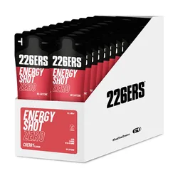 Boîte De Boisson Énergétique Monodose Shot Zero Caff Cerise 60ml 24 Unités