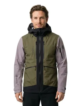 Veste Vertic Gore-tex® 3l Evening Grey / Douglas Green M Homme