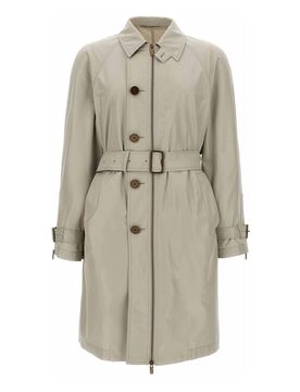 Burberry Seta del cappotto per auto