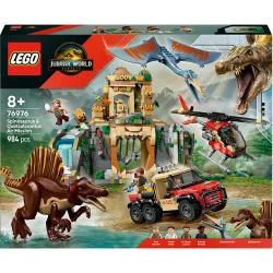 Juego de construcción Misión Aérea: Spinosaurus y Quetzalcoatlus Jurassic World - 76976