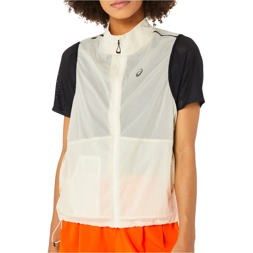 Metarun packable CHAQUETA RUNNING MUJER Beige (S) - Asics - FashionsVida