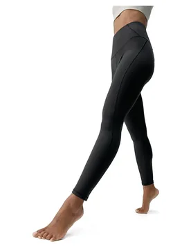 Leggings Taille Haute Warm Black L - Born Living Yoga - FashionsVida