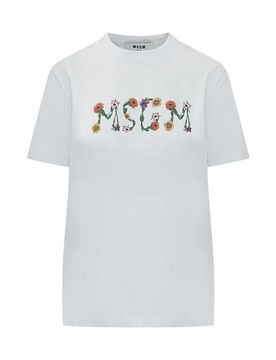 MSGM T-shirt e Polo White