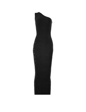 WOLFORD Midikleid schwarz S damen