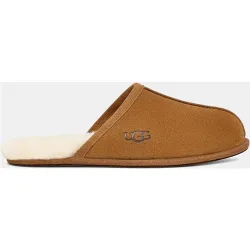 Zapatillas de casa de hombre de color marrón
