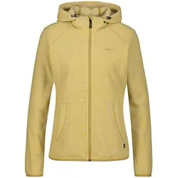 Damen Fleecejacke Lourosa Striped Hoodie olive 34 W