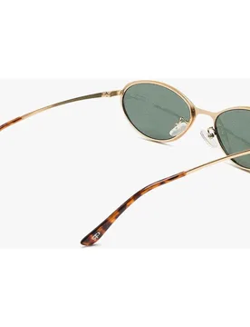 Gafas de sol de mujer con protección uv y forma redonda en liso - Parfois - FashionsVida