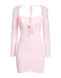 Mini-Kleid Damen Hellrosa 34,36,40 Damen