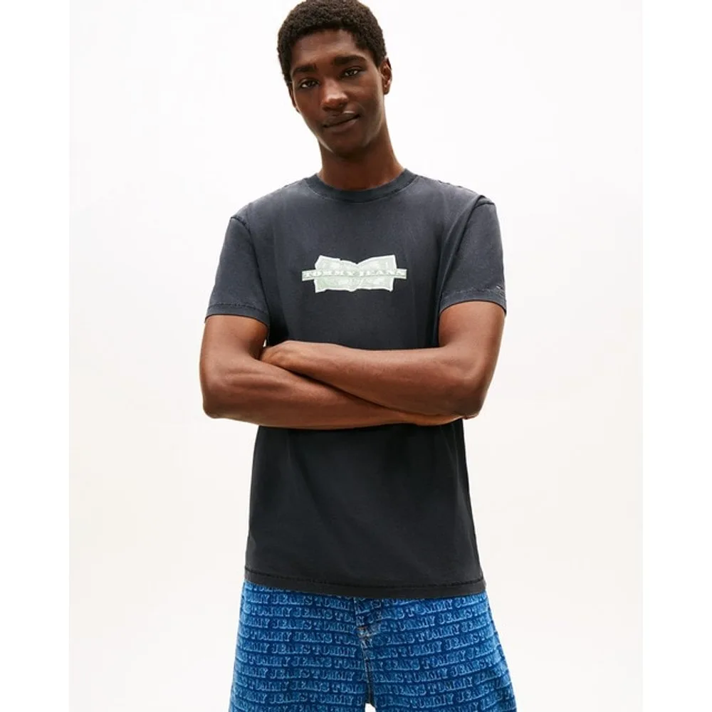 Camiseta de hombre regular fit de manga corta - Tommy Jeans - FashionsVida