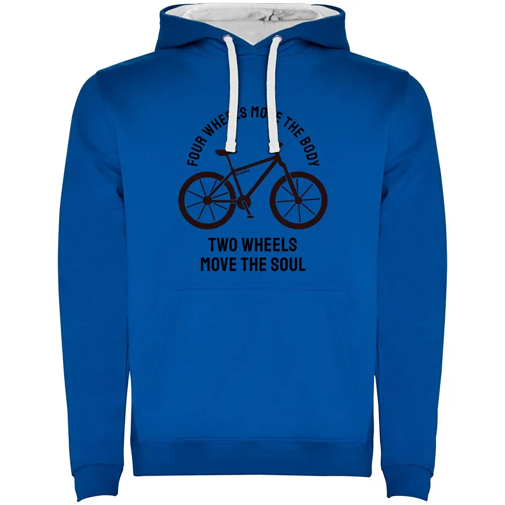 Sweat à Capuche Four Wheels Move The Body - Kruskis - FashionsVida