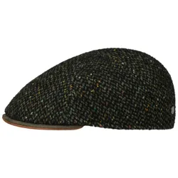 Detroit Wool Flat Cap by - green - Size: M (56-57 cm)