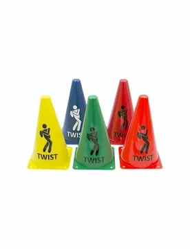 Trainingshütchen Twist - Orange - unisex - Size: 23 cm