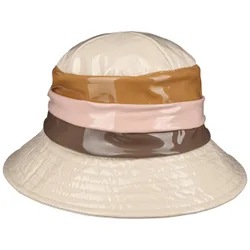 Vernice Multicolour Rain Hat by - cream white - Damen - Size: One Size