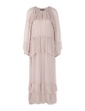Maxivestido gris claro 38