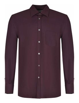 Camicia Realizzata In Misto Lana