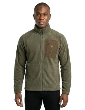 Polaire Zippée Drag Lightweight Polar Dusty Olive XL - Salty Crew - FashionsVida