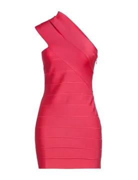 Minivestido Mujer Magenta M Mujer - Hervé Léger - FashionsVida