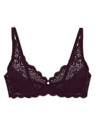 Reggiseno con ferretto ARMOURETTE claret rosso scuro 75B