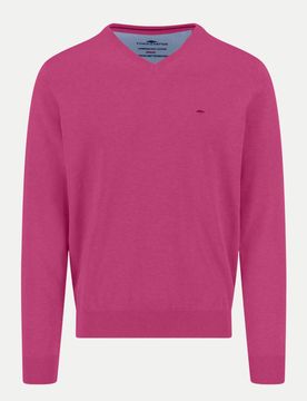 V-Neck, Superfine Pink XL