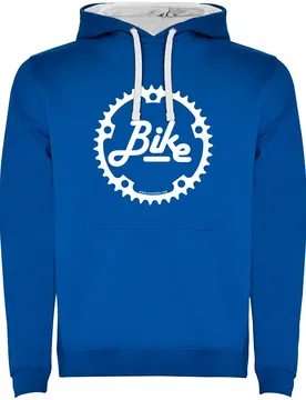 Felpa Con Cappuccio Chainring Royal Blue