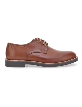 Scarpe Stringate Marroni In Vera Pelle 600 40