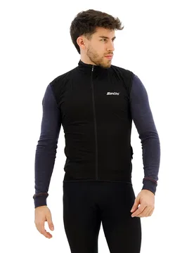 Santini Gilet Guard Nimbus Black - Santini - FashionsVida