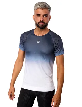 Maglietta A Maniche Corte Printed Mix Of Printed Colors 08 2XL-3XL
