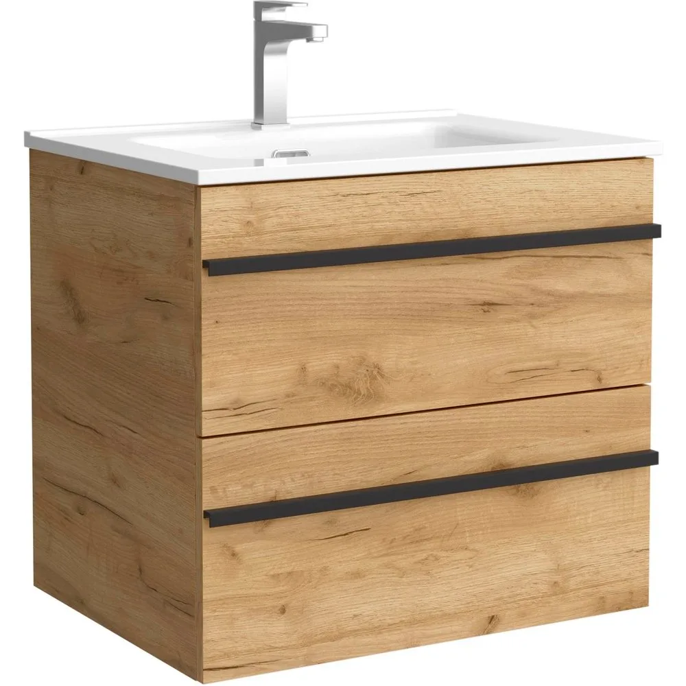Mueble de baño con 2 cajones lavabo Born - Salgar - FashionsVida