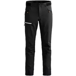 Herren Softshell Wanderhose Seceda schwarz XL (kurz) M