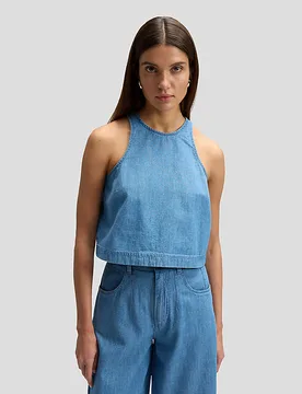 Regular Boxy Sveless Top Companion Piece Größe L female - Lee - FashionsVida