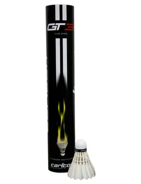 Gt3 77 Badminton Shuttlecocks White 12 Units - Carlton - FashionsVida