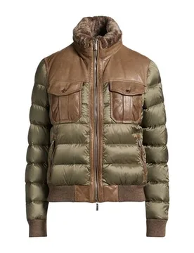 Pufferjacke & Daunenjacke Damen Khaki 34 Damen - Moorer - FashionsVida